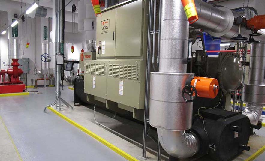 Data Center Interior.