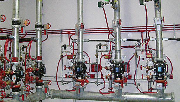 Vents and Monitoring Stations.