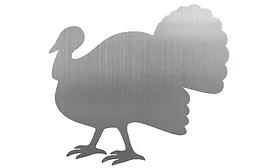 Sheet metal turkey