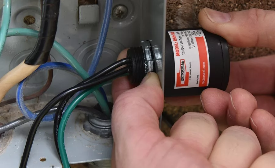 A rsh 50 surge protector by rectorseal llc