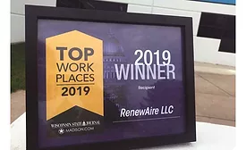 A  renewaire top workplace award