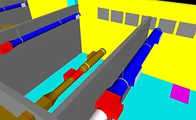 Bim spiral duct render