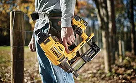 Dewalt cordless fencing stapler