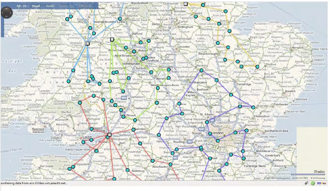 Field service map