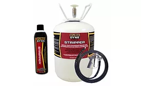 Duro dyne spray galvanizing removal