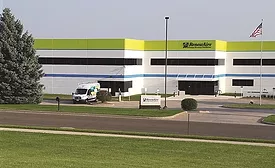 Exterior renewaires new industrial building