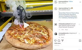 Laser pizza cut ben myers shop