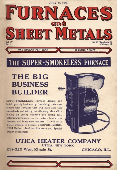 Furnaces and Sheet Metals 1924