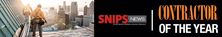 SNIPS NEWS Contractor of the Year