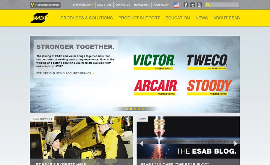 Esabna home page victor banner