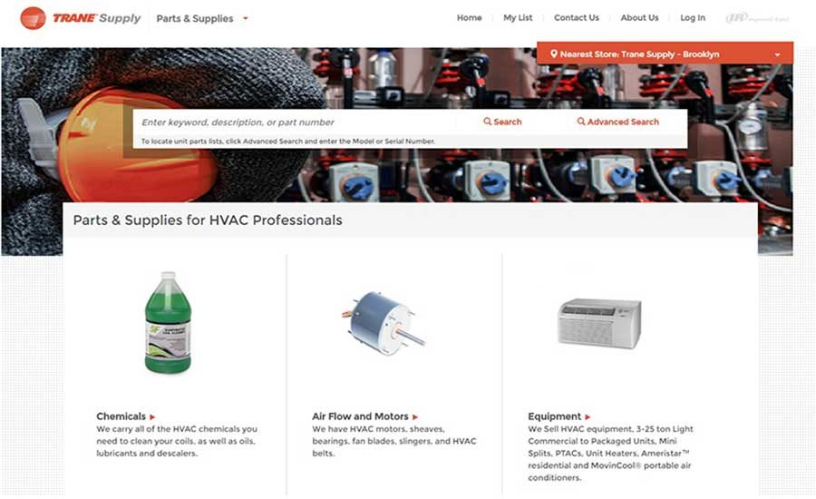 HVAC equipment supplier launches new website | 2016-05-01 | SNIPS Magazine  | ACHR News