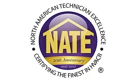 Nate 20th anniversary logo