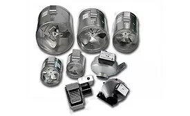 Duct booster fans